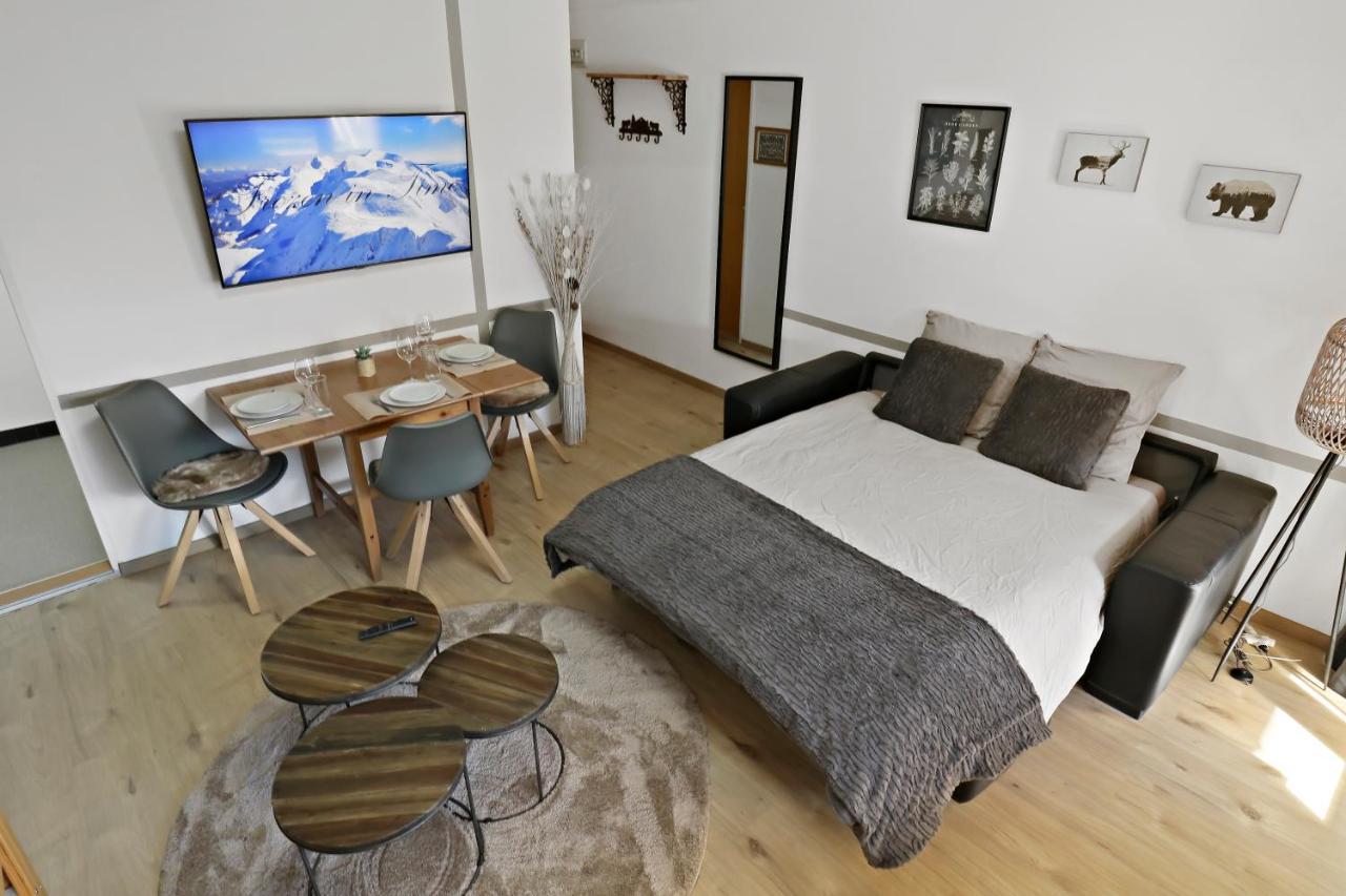 Nouveau Avec Vue Imprenable Sur La Vallee Apartment Leukerbad